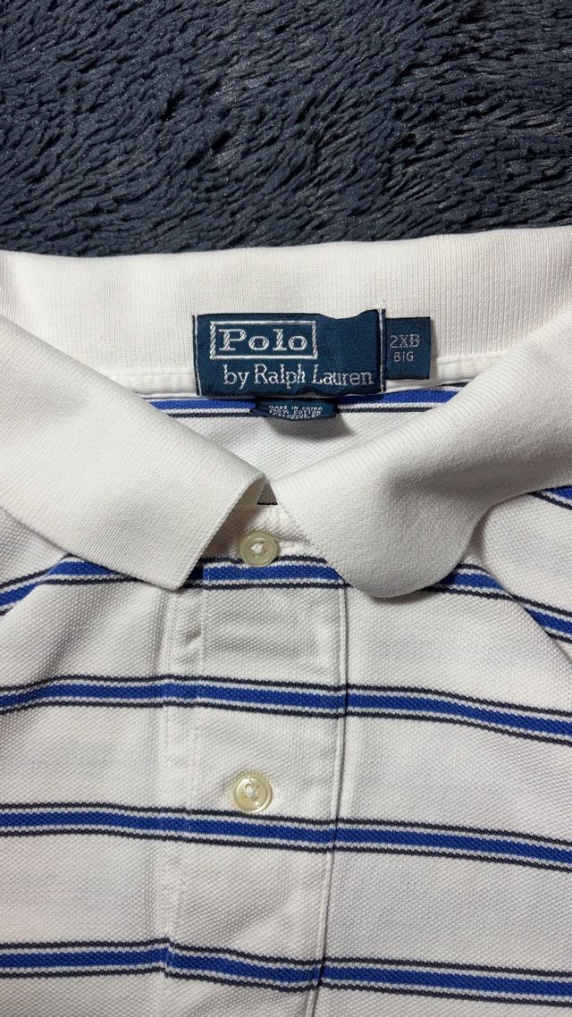 Polo Ralph Lauren Vintage Rayas Talla 2XB (XXL/3XL