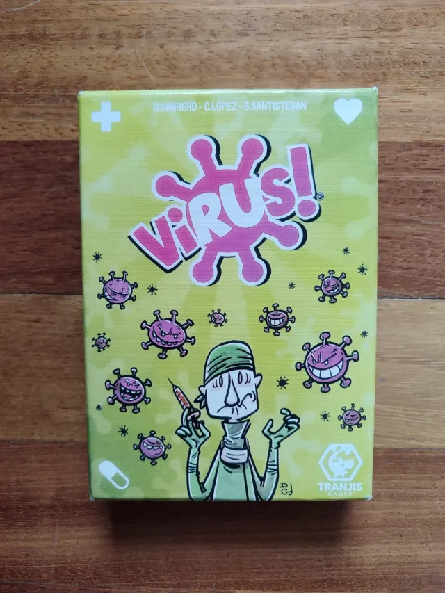 2 Juegos de mesa Cluedo Junior y Virus