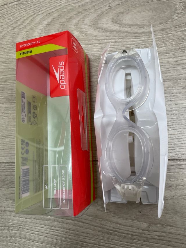 Speedo Hydrosity 2.0 Gafas Natación Transparentes