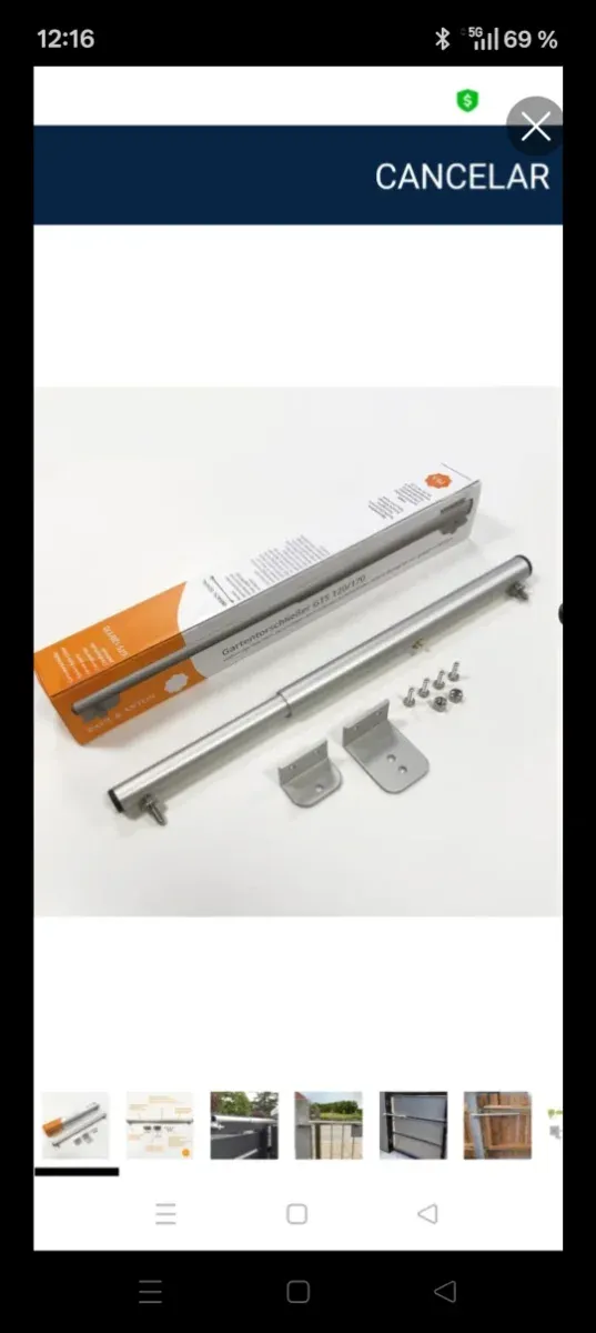 Cierrapuertas Jardín GTS 120/170