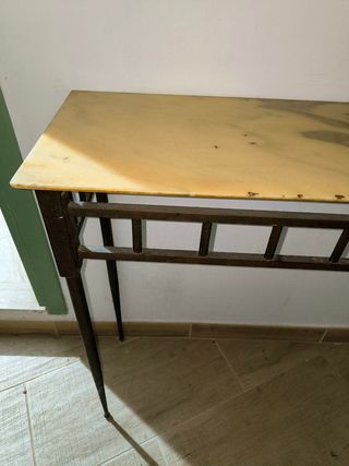 Consolle in bronzo vintage