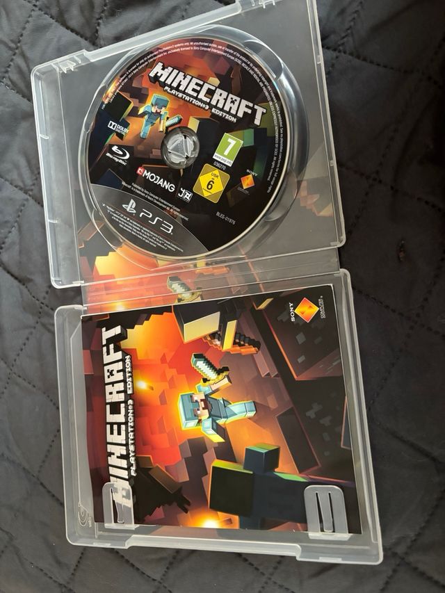 Cascos con micrófono PS3 y Minecraft PS3 no