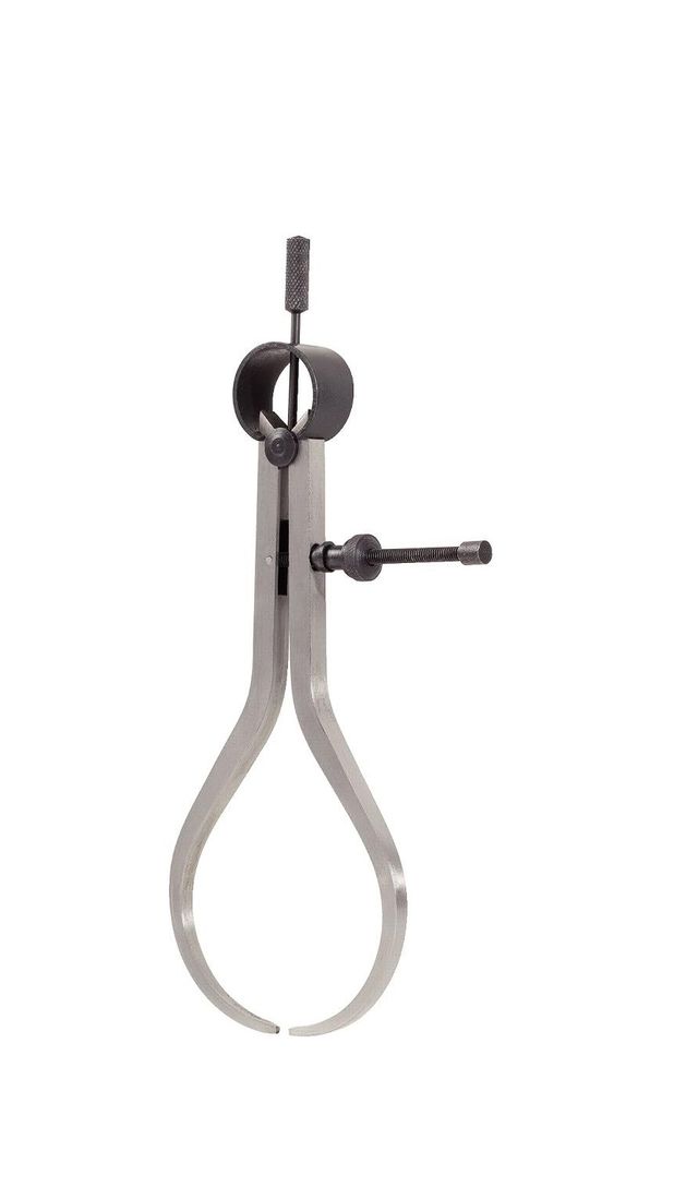 KS Tools 300.0426 Compás-calibre con resorte 190 