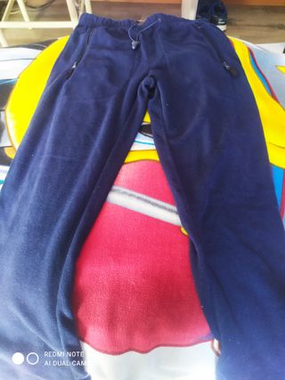 Pantaloni termici uomo blu