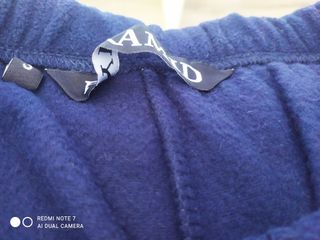 Pantaloni termici uomo blu