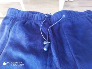 Pantaloni termici uomo blu