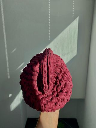 Trendy Clutch Bordeaux