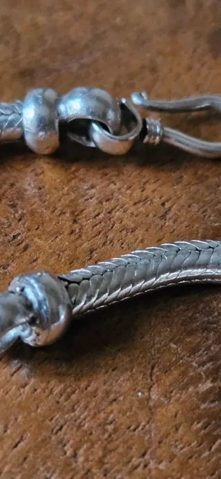 Bracciale snake in argento