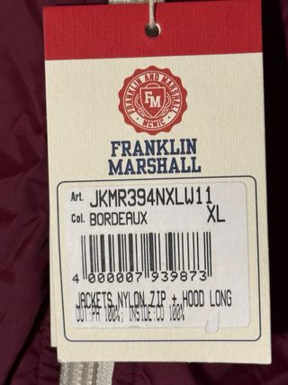 Chaqueta reversible Franklin & Marshall XL