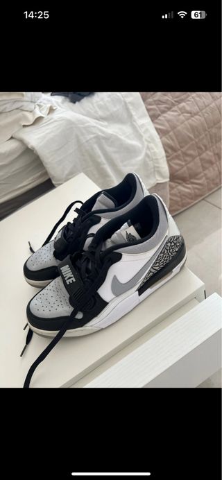 Scarpe Jordan Uomo Grigie Bianche 42.5