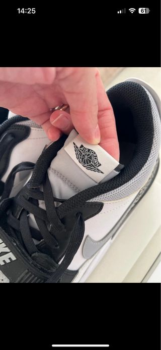 Scarpe Jordan Uomo Grigie Bianche 42.5