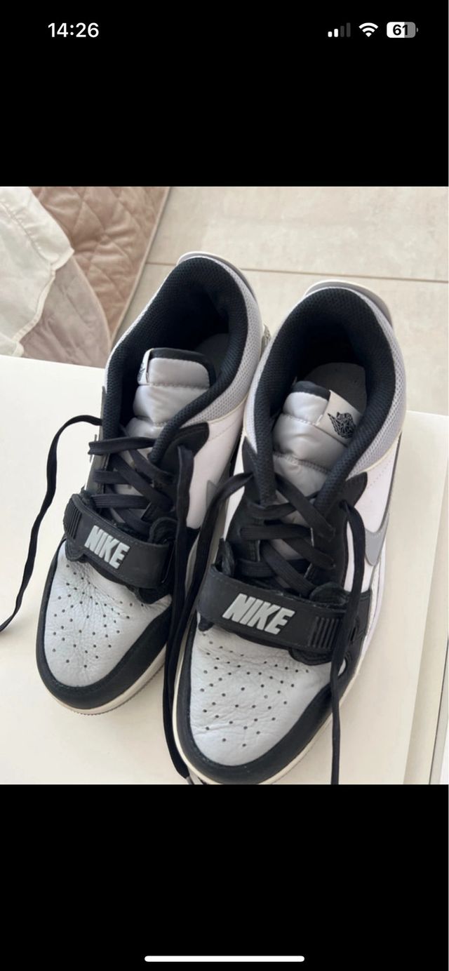 Scarpe Jordan Uomo Grigie Bianche 42.5