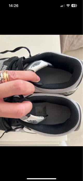 Scarpe Jordan Uomo Grigie Bianche 42.5