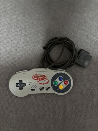 Super Nintendo SNES Consola Gris y Blanca