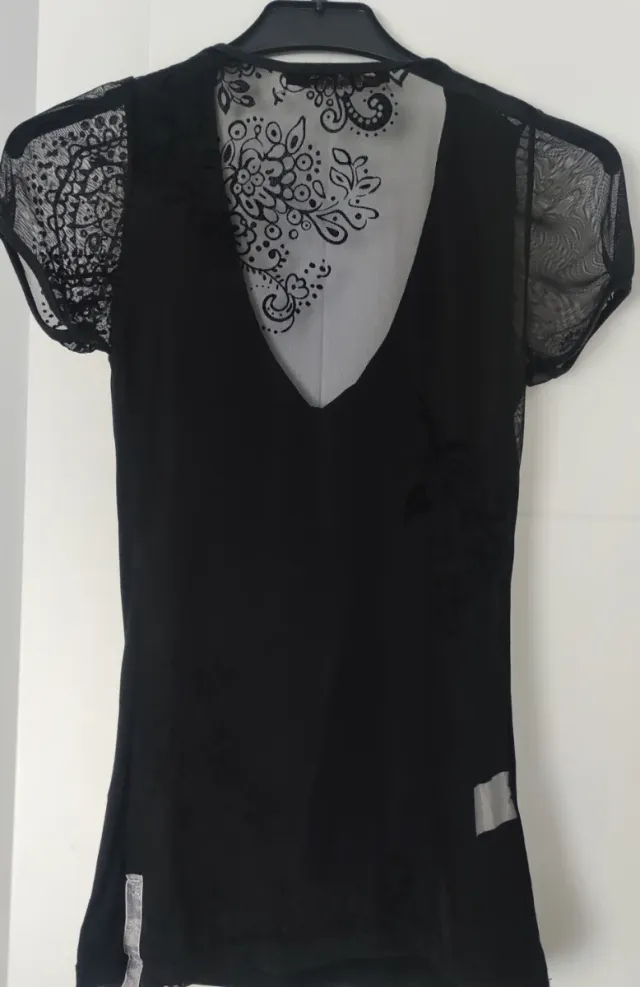 Camiseta fiesta Monoxito negra