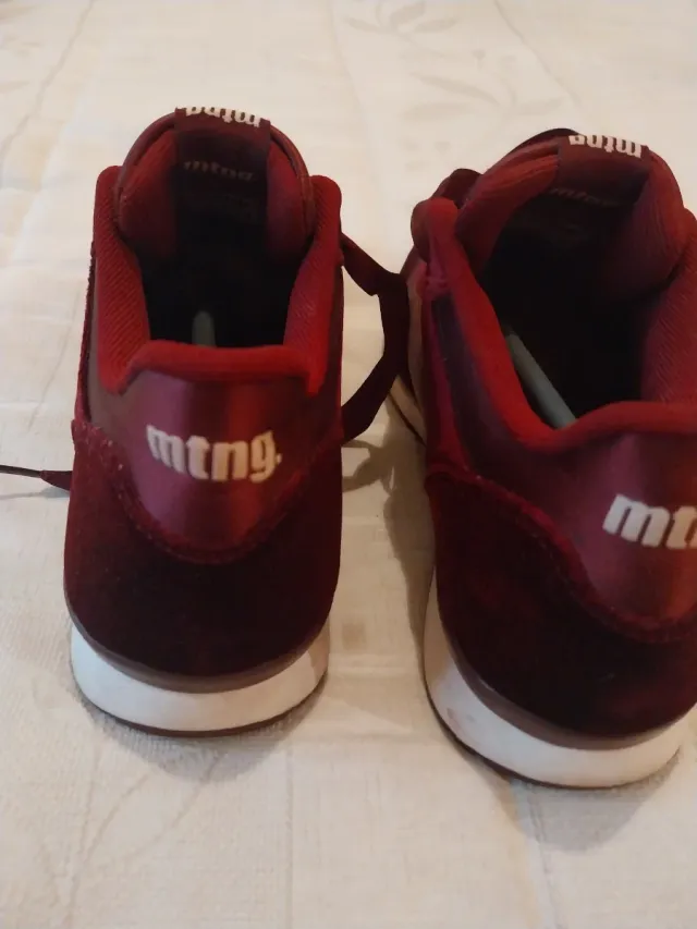 Zapatillas Mustang Mujer Rojas