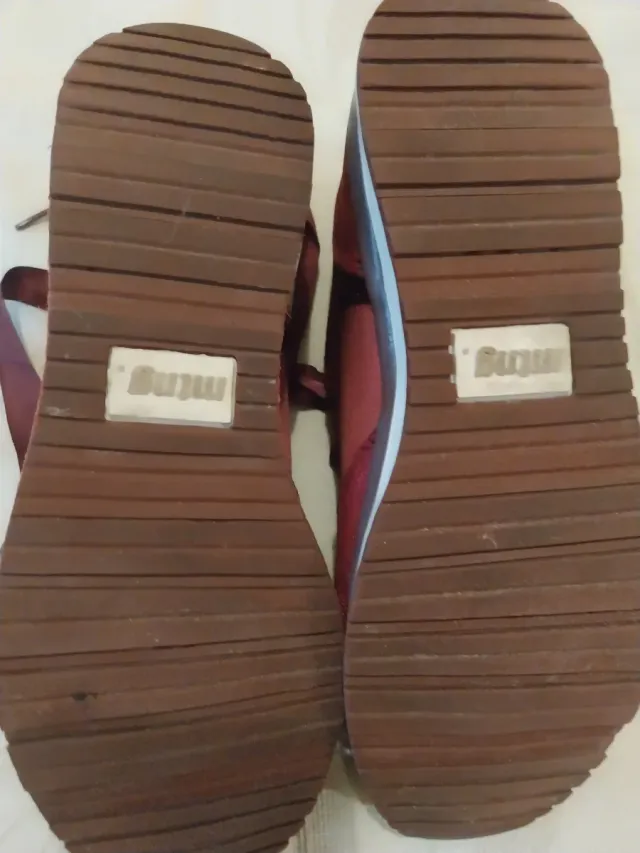 Zapatillas Mustang Mujer Rojas