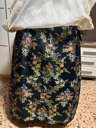 Traje de Fallera Azul marino