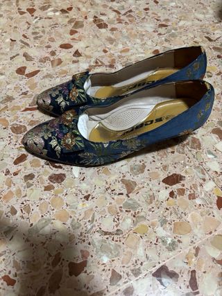 Traje de Fallera Azul marino