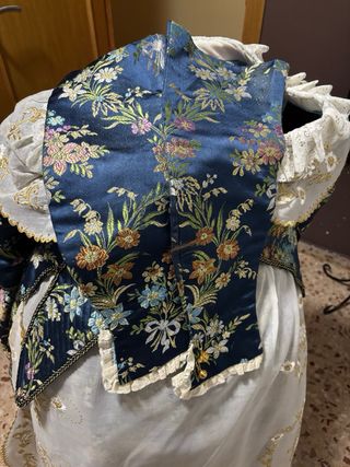 Traje de Fallera Azul marino