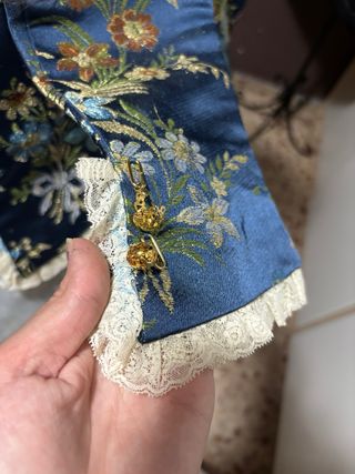 Traje de Fallera Azul marino