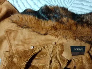 Abrigo Solanas marrón