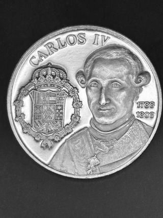 Moneda Carlos IV 1788-1808