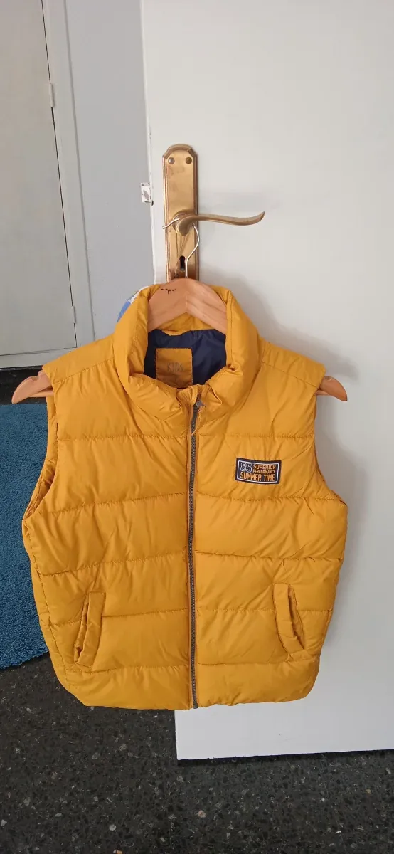 Chaleco niño amarillo