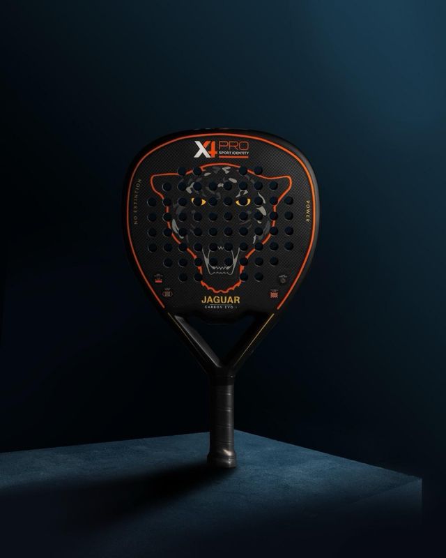 Racchetta Padel Jaguar Carbon Evo I Arancio