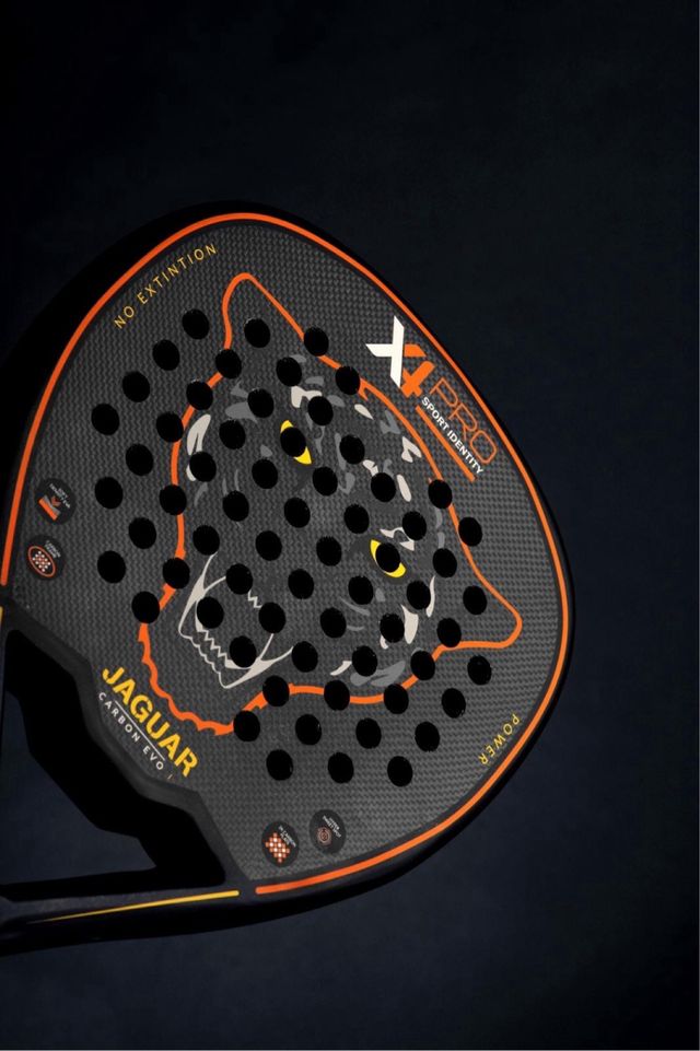 Racchetta Padel Jaguar Carbon Evo I Arancio