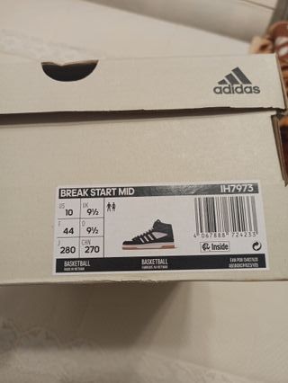 Adidas Adibreak STAR Zapatillas Negras Blancas