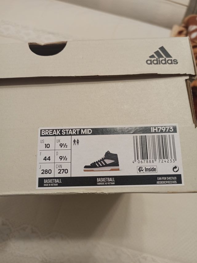 Adidas Adibreak STAR Zapatillas Negras Blancas