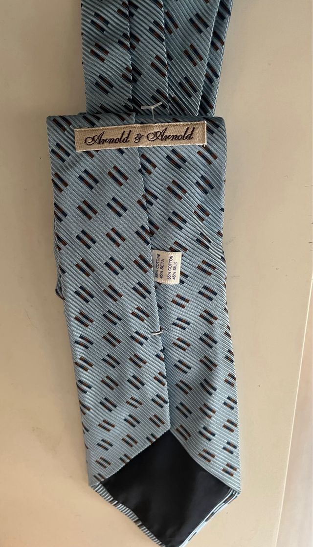 Cravatta uomo seta e cotone Arnold& Arnold