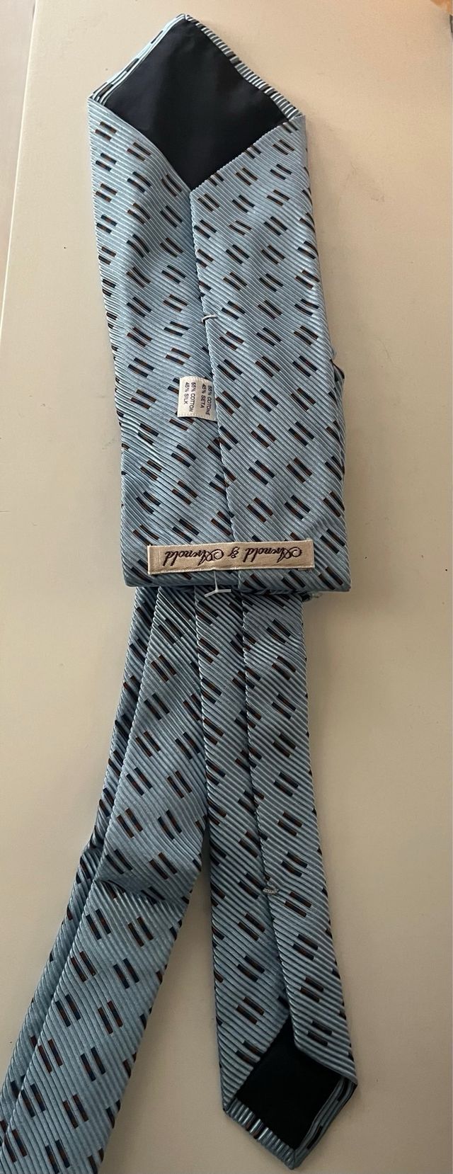 Cravatta uomo seta e cotone Arnold& Arnold