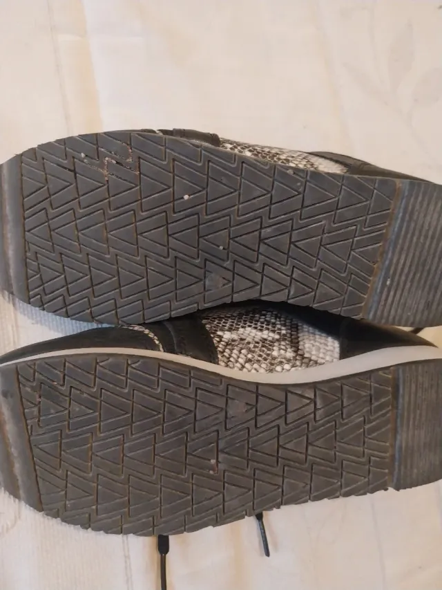 Zapatillas Mujer Negro/Multicolor Serpiente