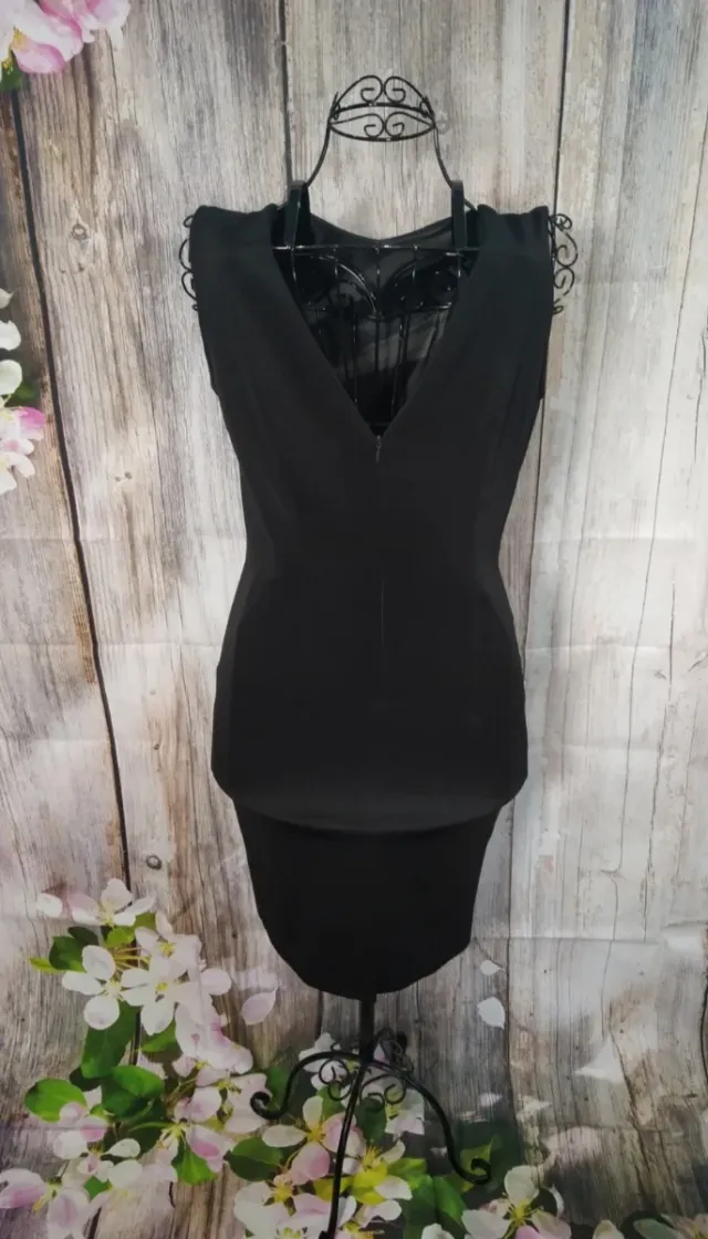 Vestido Negro y Blanco