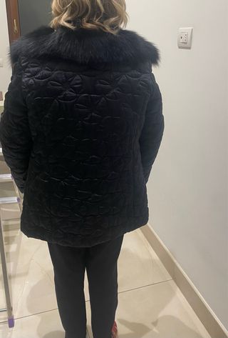 Piumino Corte dei Gonzaga nero tg 48