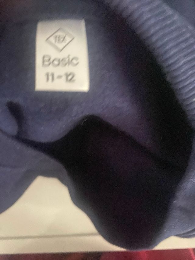 Sudadera azul marino niño