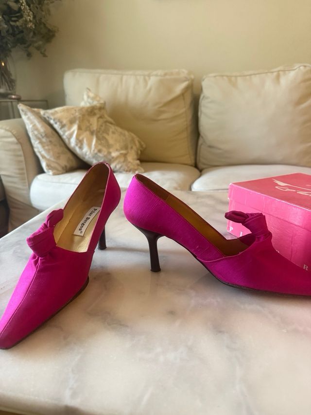 Zapatos de fiesta Pilar Burgos talla 37  antigua