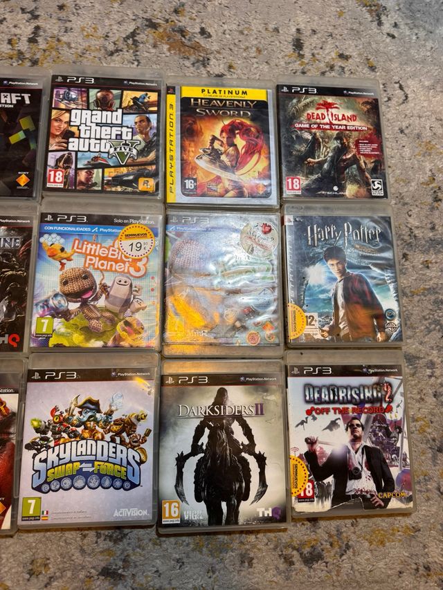 Lote de juegos ps3