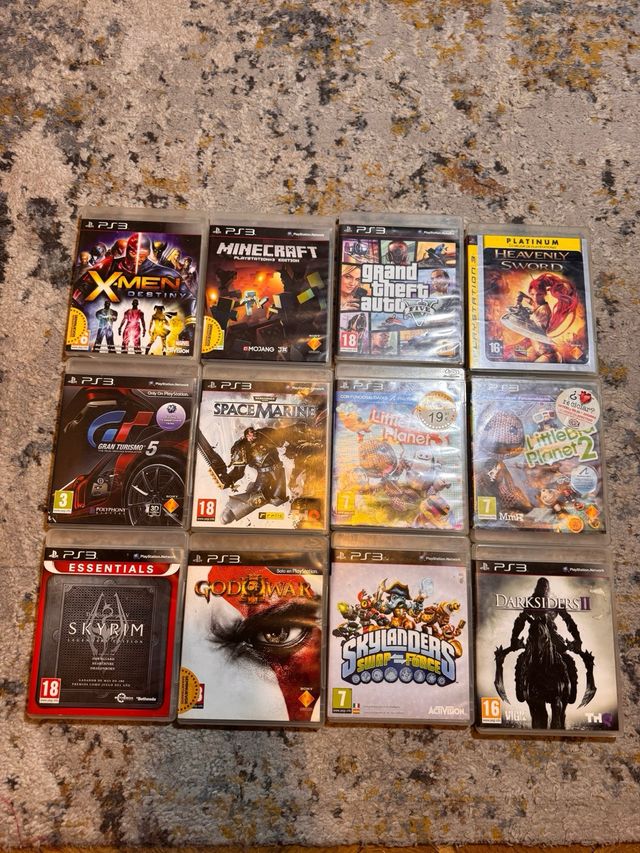 Lote de juegos ps3