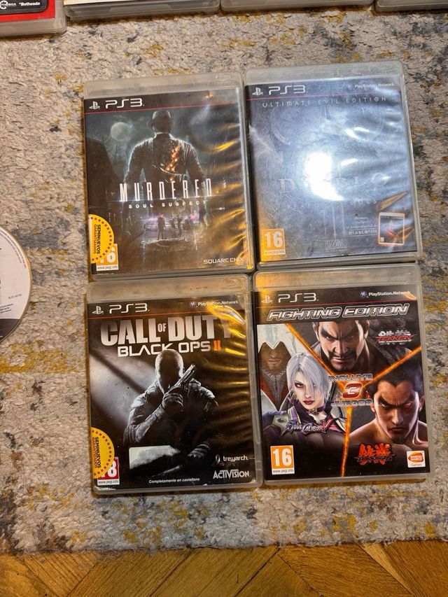 Lote de juegos ps3