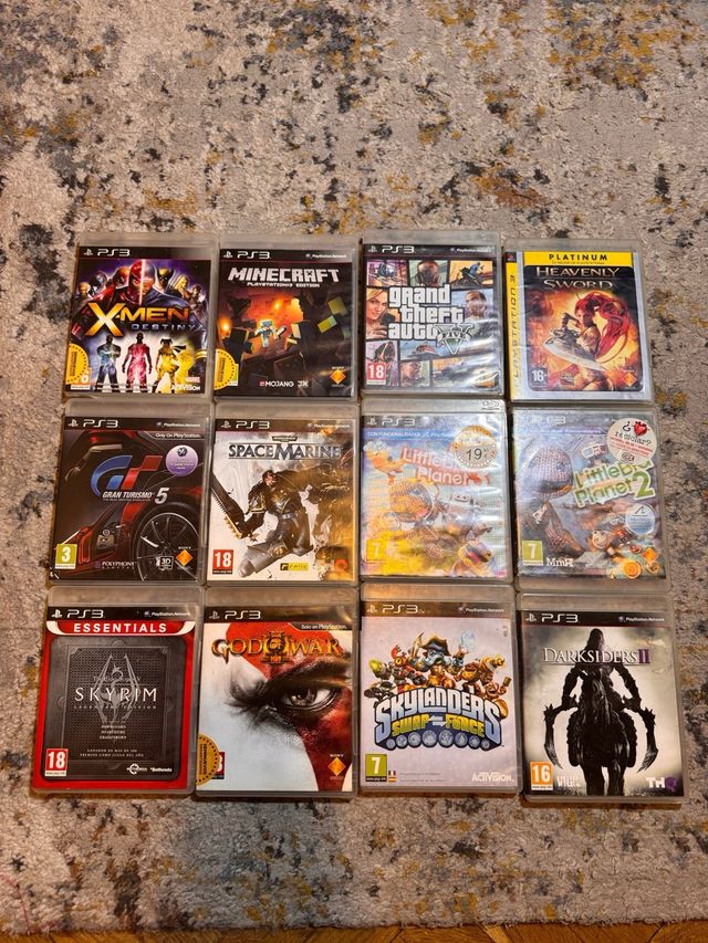 Lote de juegos ps3