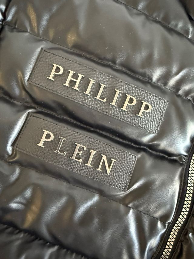 Abrigo Negro Philipp Plein