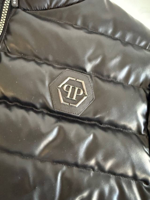 Abrigo Negro Philipp Plein