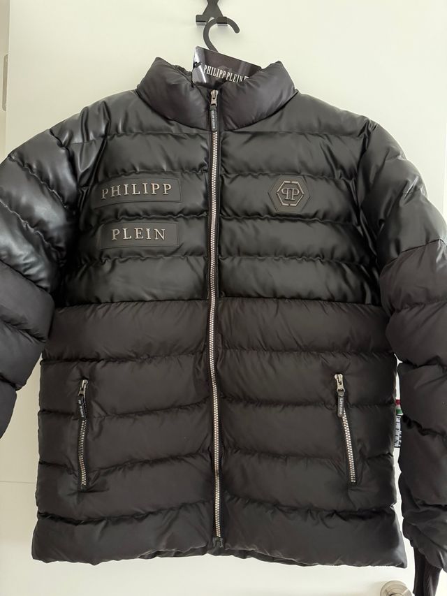 Abrigo Negro Philipp Plein