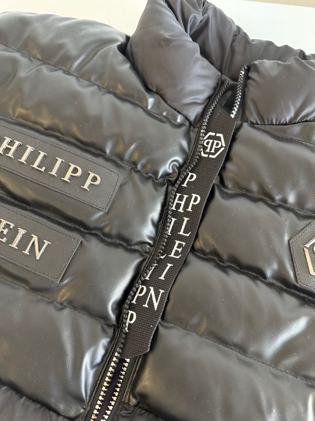 Abrigo Negro Philipp Plein