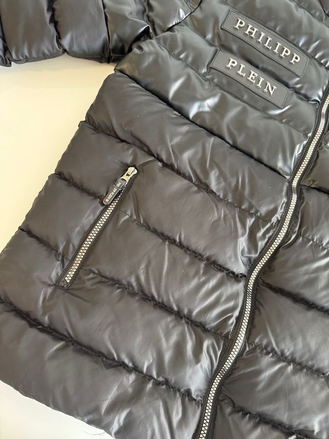 Abrigo Negro Philipp Plein