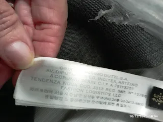 Traje Massimo Dutti gris