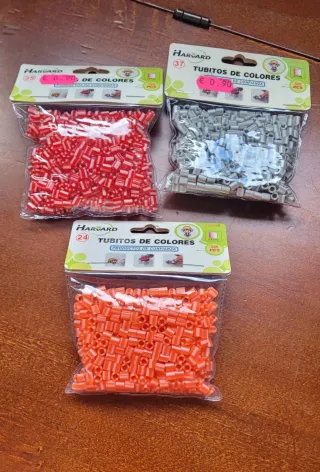 Lote 3 Bolsas Tubitos Colores Harvard